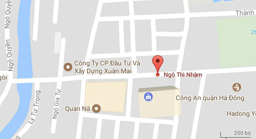 Phố Ngô Thì Nhậm, quận Hà Đông, Hà Nội